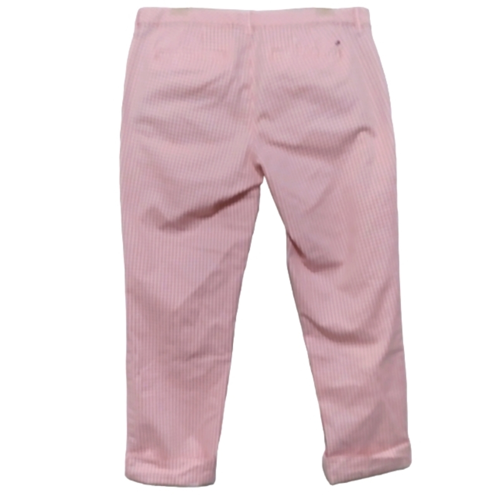 Tommy Hilfiger Red Checkered Ankle Pants - Picture 4 of 9